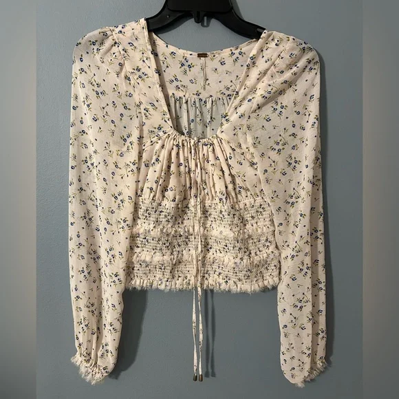 Free People Lolita XS Long Sleeve Top - Picture 3 of 7